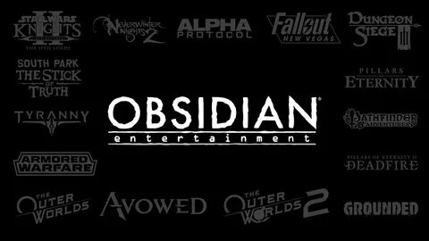 Obsidian entertainment