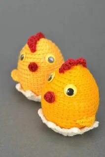 Курица на яйцо крючком