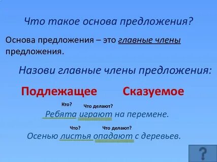 Предложение может быть без сказуемого