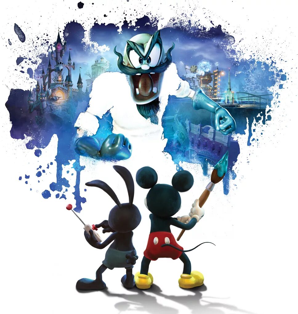 Epic mickey 2: the power of two. Epic mickey 2: the power of two. Игра disney epic mickey. Disney epic mickey. Epic mickey 1.