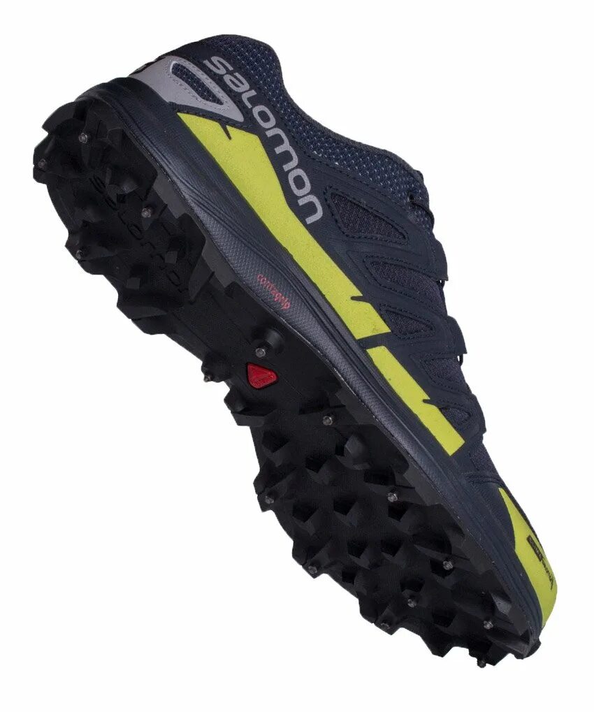 Кроссовки с шипами для бега зимой. Salomon speedspike. соломон speedspike cs. беговые кроссовки salomon speedspike cs. ozone salomon кроссовки.