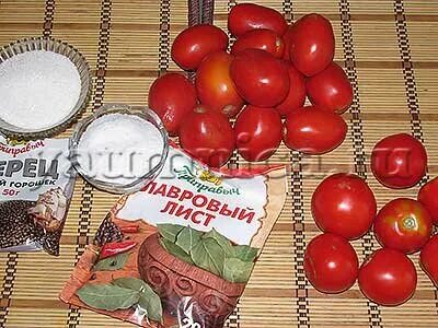 Рецепт помидоров в покупном томатном соке