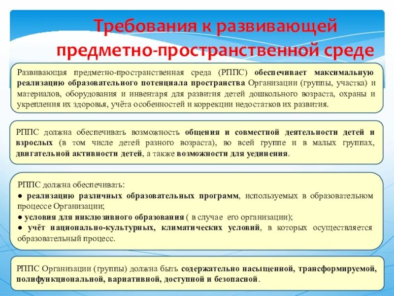 Специфика предметного содержания