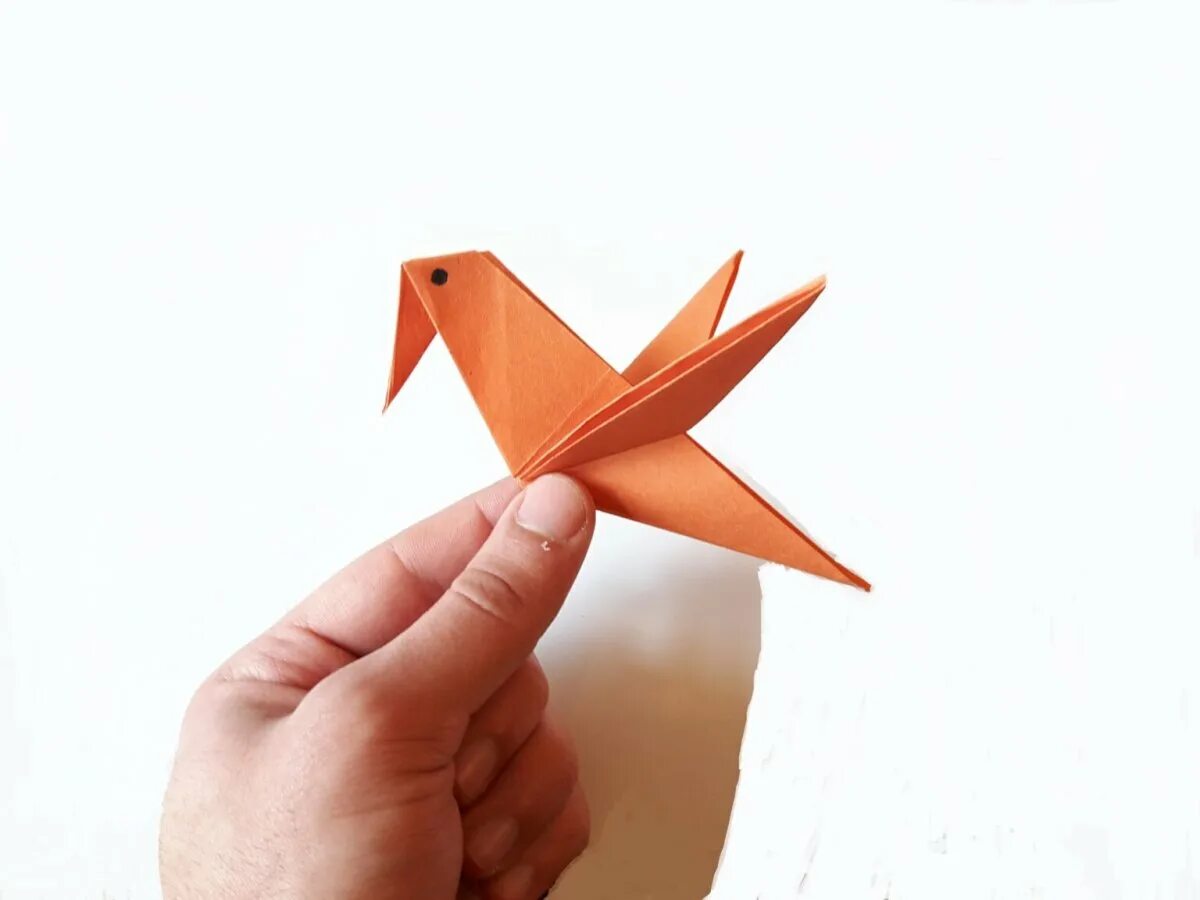 Создавать оригами. Оригами. оригами птичка. легкие оригами. оригами для детей.