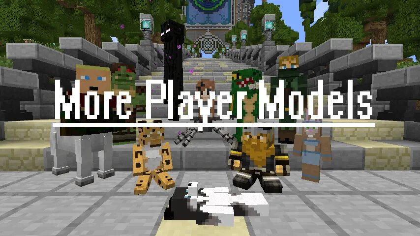 Игры где скины. Мод на more Player models 2. Моды для МАЙНКРАФТА. Мод more Player models. Мод more Player models 1.