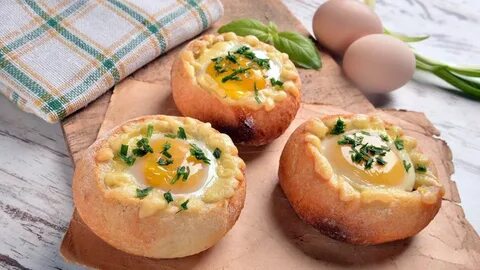 Булочки с начинкой сыр