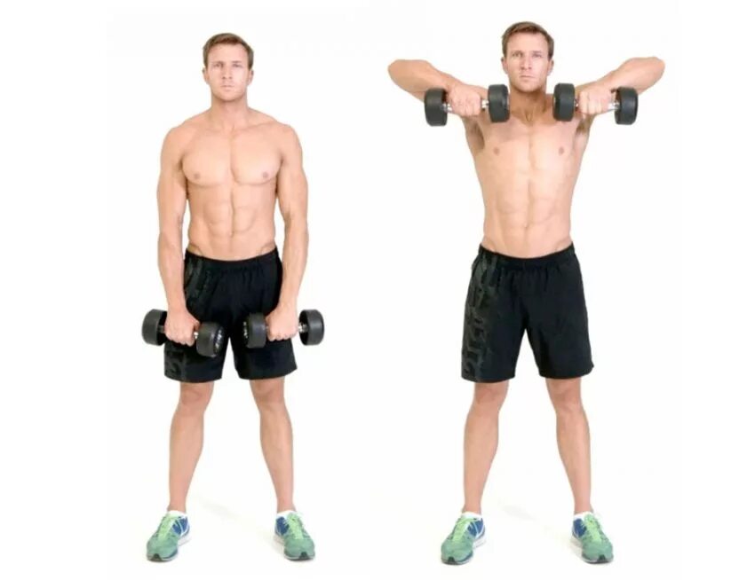 Тяга штанги к подбородку с изогнутым грифом. Тяга гантели к подбородку стоя техника. Упражнения на руки с гантелями. Тяга гантелей к подбородку. Протяжка с гантелями.