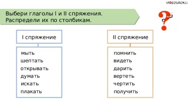 Выбери глаголы. Выбери глаголы 2 спряжения.. Выберите глаголы II спряжения.. Выбери глаголы 1 спряжения. Распределите глаголы на три группы