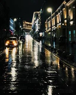 Картинка дождливая ночь