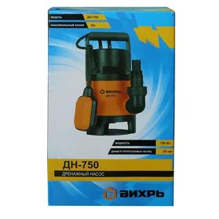 Дренажный насос вихрь дн 750