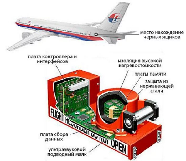 Содержимое черного ящика