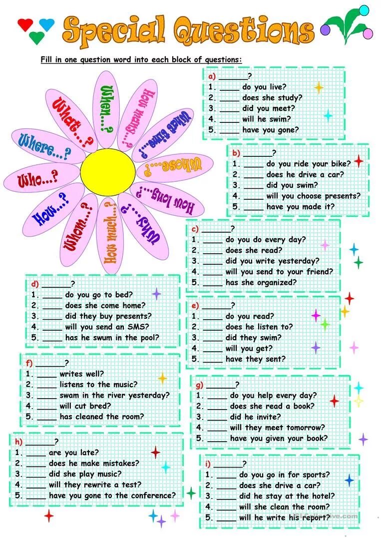 Вопросы в английском языке Worksheets. Специальные вопросы в английском языке Worksheets. Специальные вопросы Worksheets. Вопросительные слова в английском Worksheets for Kids.