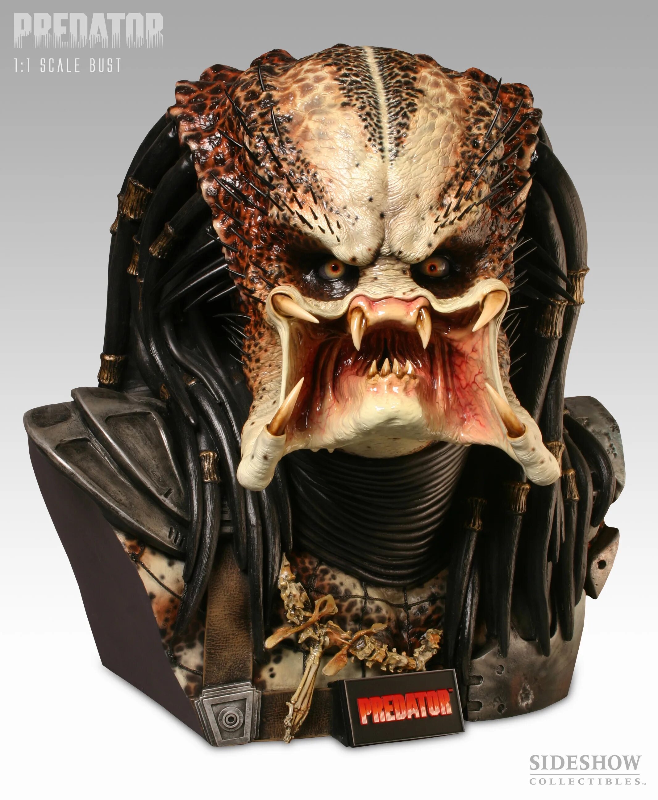 Sideshow Predator хищник вся коллекция. Пасть хищника