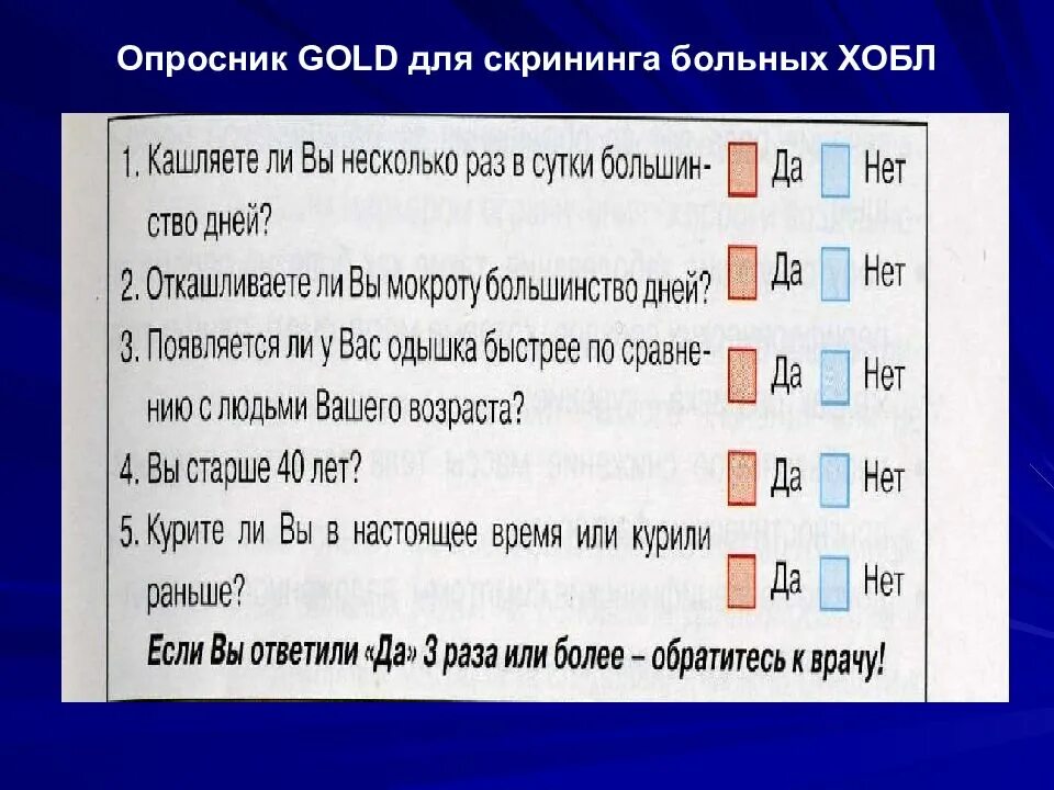Тест на хобл. Анкета хобл для больных. опросник хобл. опросник для выявления хобл. анкета для пациентов с хобл.
