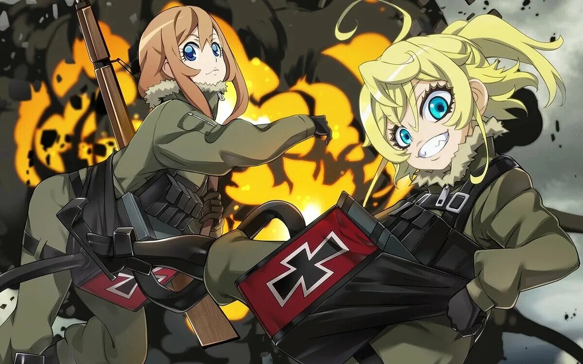 Военные хроники тани. Таня the Saga of Tanya the Evil. Таня Дегуршаф.