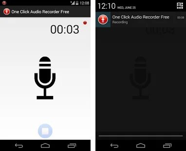 Click on audio