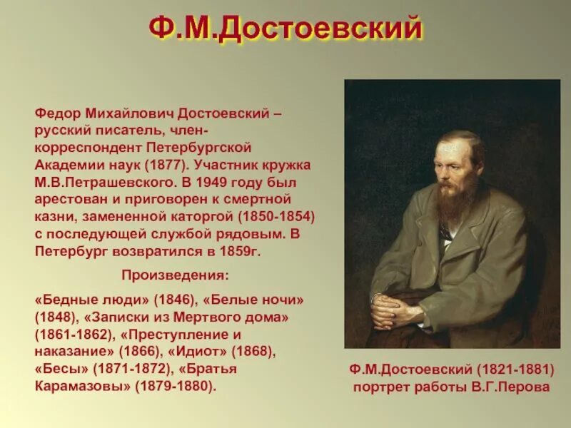 Ф.М. Достоевский русский писатель (1821—1881). Фёдор Достоевский 1821-1881. Достоевский деятель культуры 19 века. Фёдор Михайлович Достоевский (1821–1881 гг.) – в.