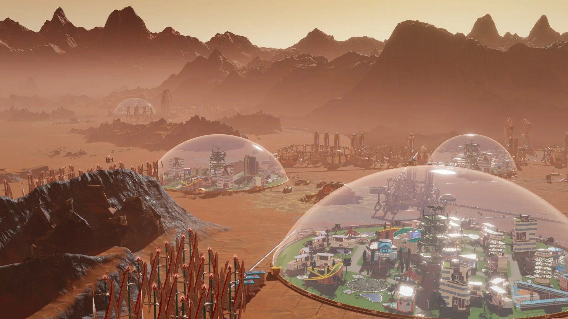 Surviving mars обои. Surviving mars илона маска. Surviving mars колонизированный марс. Локация марс. Колонизация марса игра.