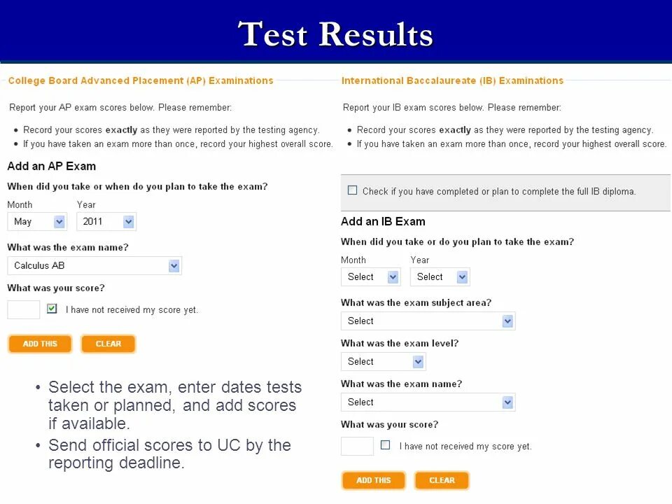 Keynote Advanced тест. Entry Exams. Select areas