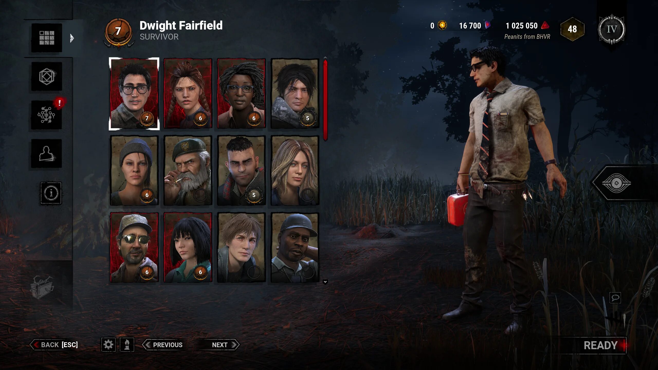 Что дает престиж в дбд. Легаси престиж dead by daylight. максимальный уровень игрока в dead by daylight.