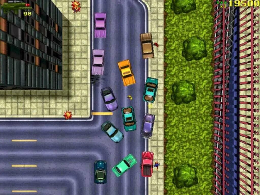 Скачай гта 1 версию. GTA 1. Grand Theft auto 1997. Grand Theft auto 1 1997. Grand Theft auto игра 1997.