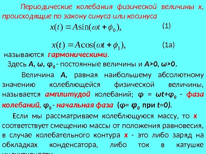 Амплитуда колебаний заряда обкладки. Амплитуда колебаний заряда обкладки