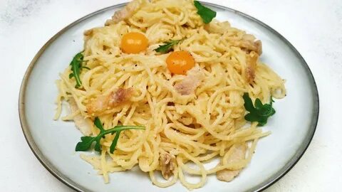 Рецепт карбонары с беконом и сливками пошагово
