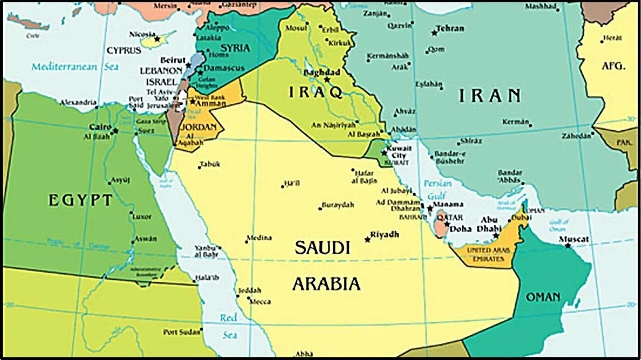 Политическая карта Аравийского полуострова. Страны Аравийского полуострова политическая карта. Саудовская Аравия политическая карта. Карта Аравийского полуострова со странами крупно.