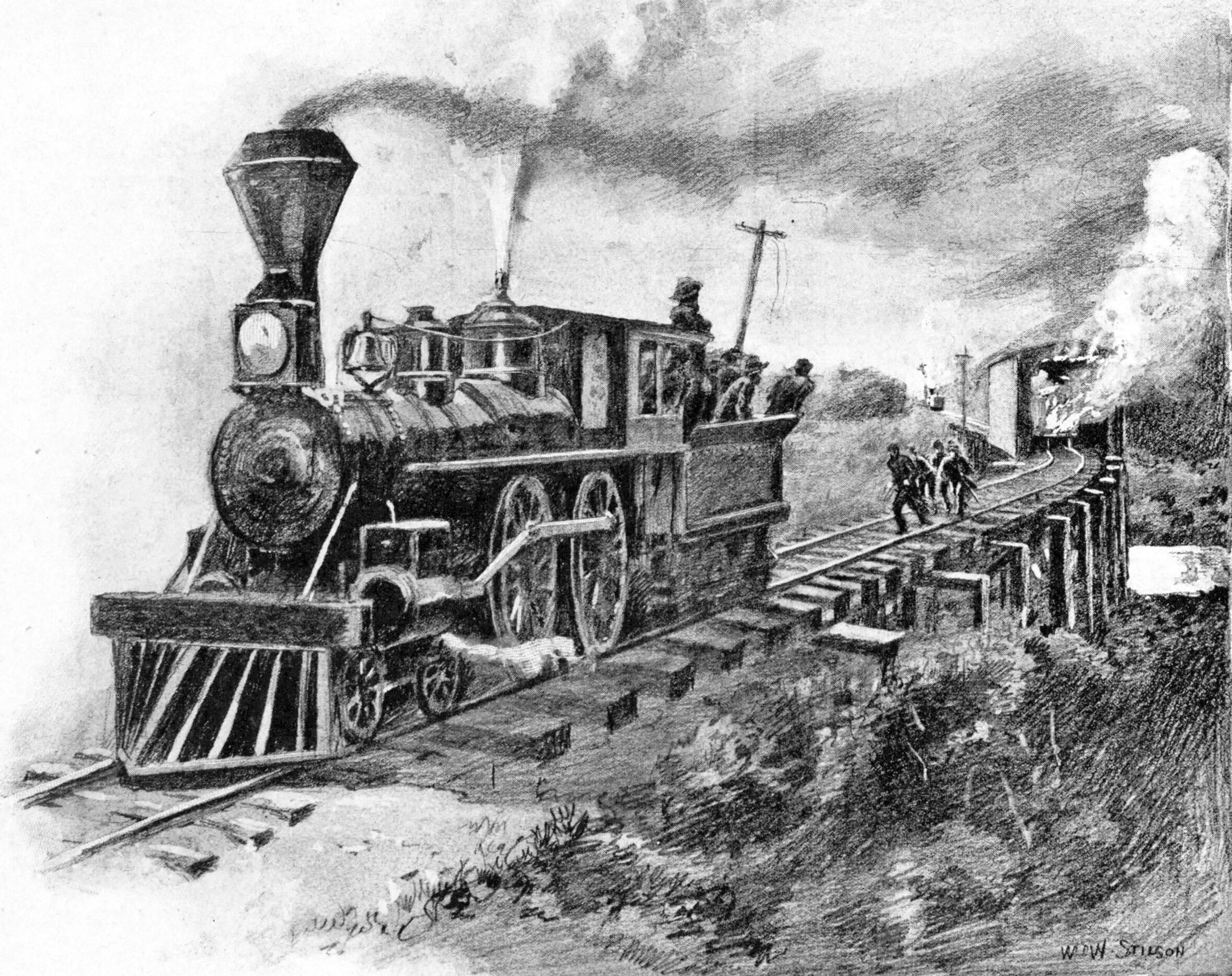 Железные дороги 1880. Великая Паровозная гонка 1862. Великая Паровозная гонка США. General 1862 паровоз.