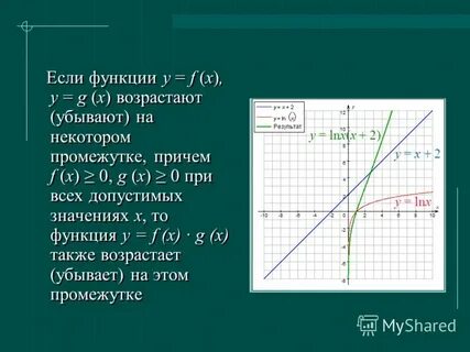 Функция y 3 4x возрастает убывает