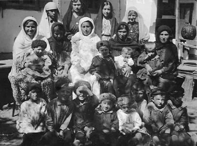 Аул шали Чечня 19 век. Дети в ауле