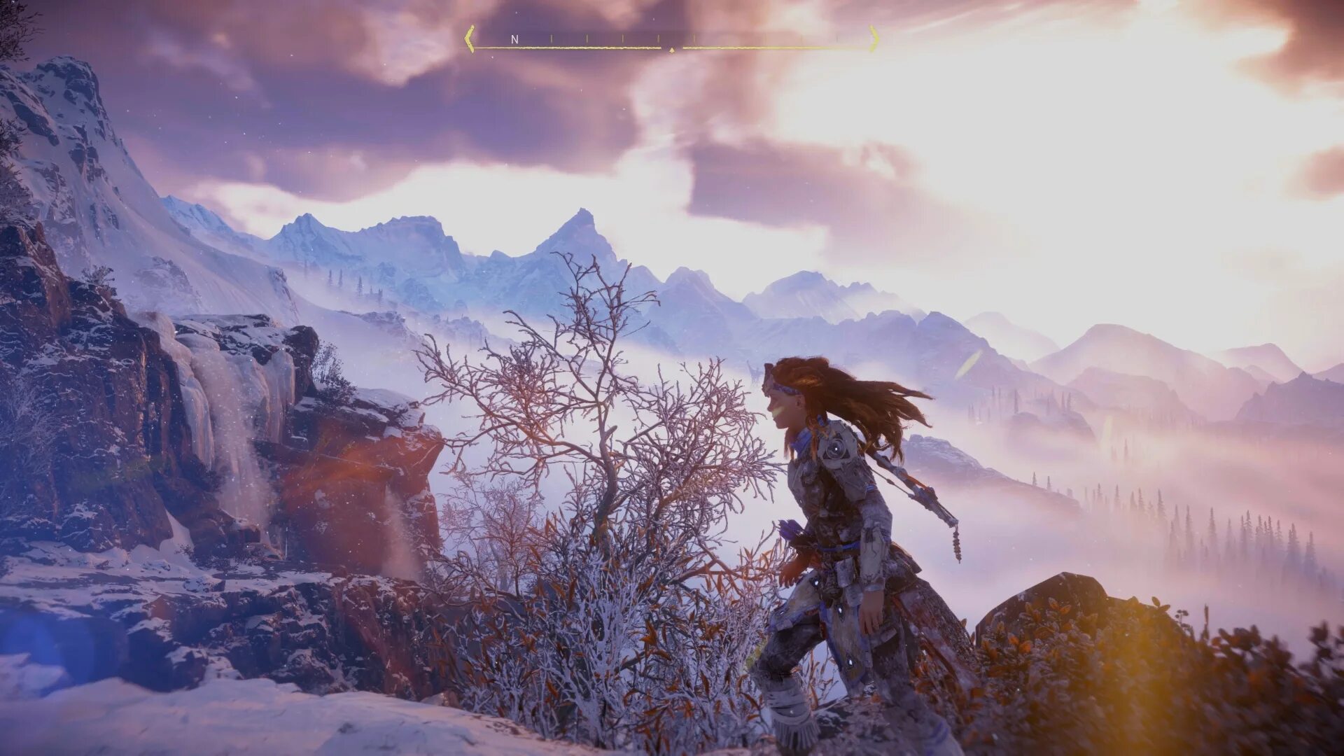 Horizon zero dawn sony. Horizon Zero Dawn башня. Horizon Zero Dawn Frozen Wilds башни управления. Horizon Zero Dawn вышка управления. Horizon Zero Dawn звездное небо.