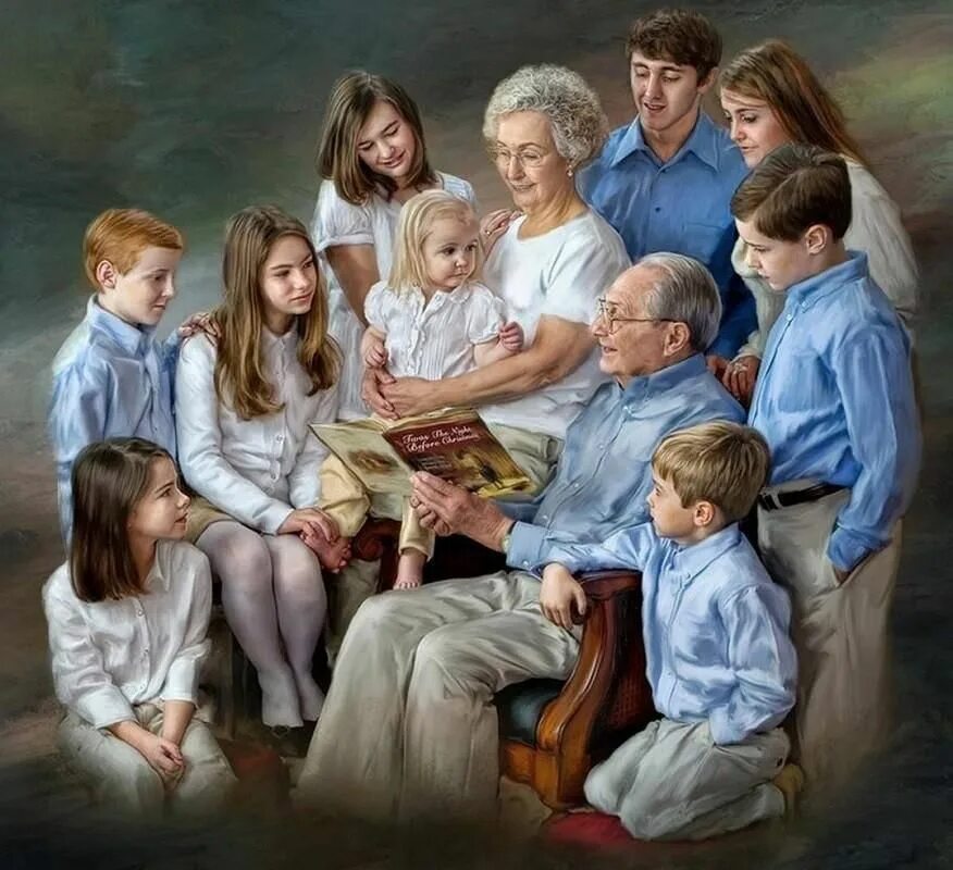 Культура передается от поколения к поколению. «Семья на Баррикадах» (1848).. Денгель счастливая семья. Картина семья. Семейный портрет.