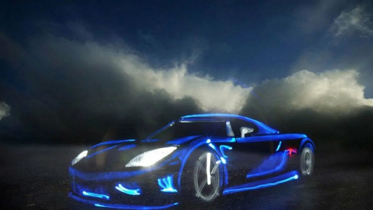 Glow car