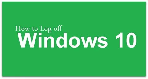 Log on off