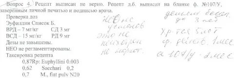 Эуфиллин рецепт