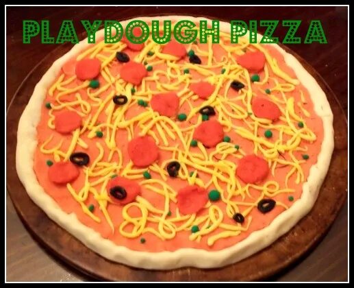 Practice fractions with Make and Play: Playdough Pizza @teachmy