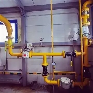 Сети газопотребления котельных
