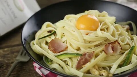 Рецепты лапши с беконом