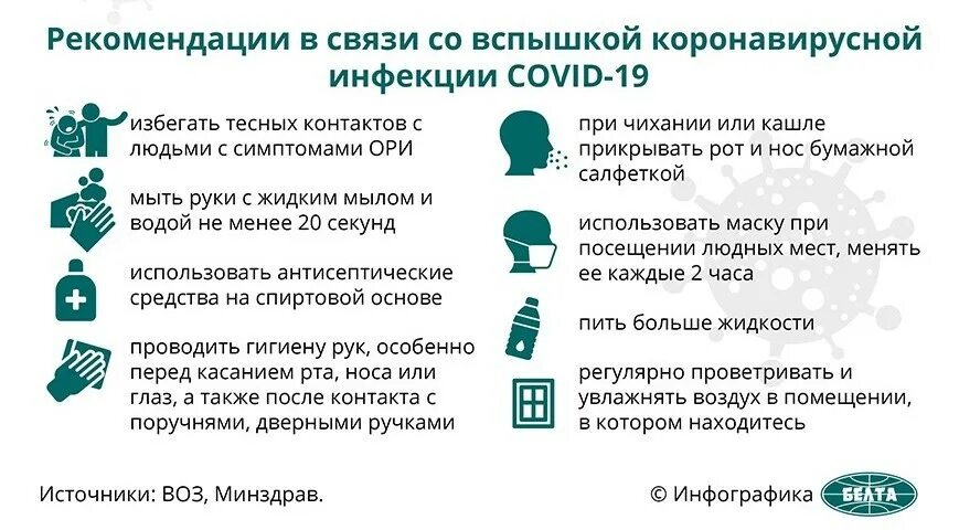 Профилактика коронавирусной инфекции минздрав. Воз профилактика коронавируса. Рекомендации воз по коронавирусу. Советы при коронавирусе. Рекомендации по коронавирусной инфекции.