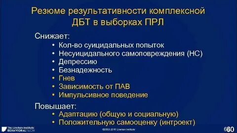 Дбт терапия