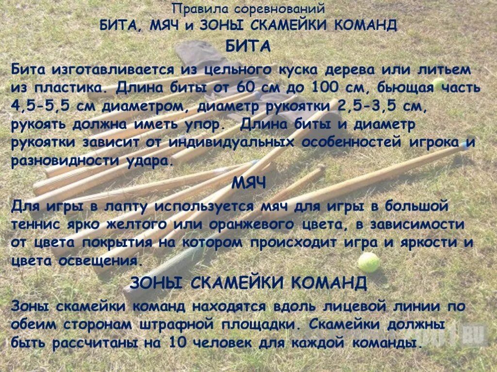 Объясните значение слова лапта. Бита для игры в лапту. игра лапта рассказ.