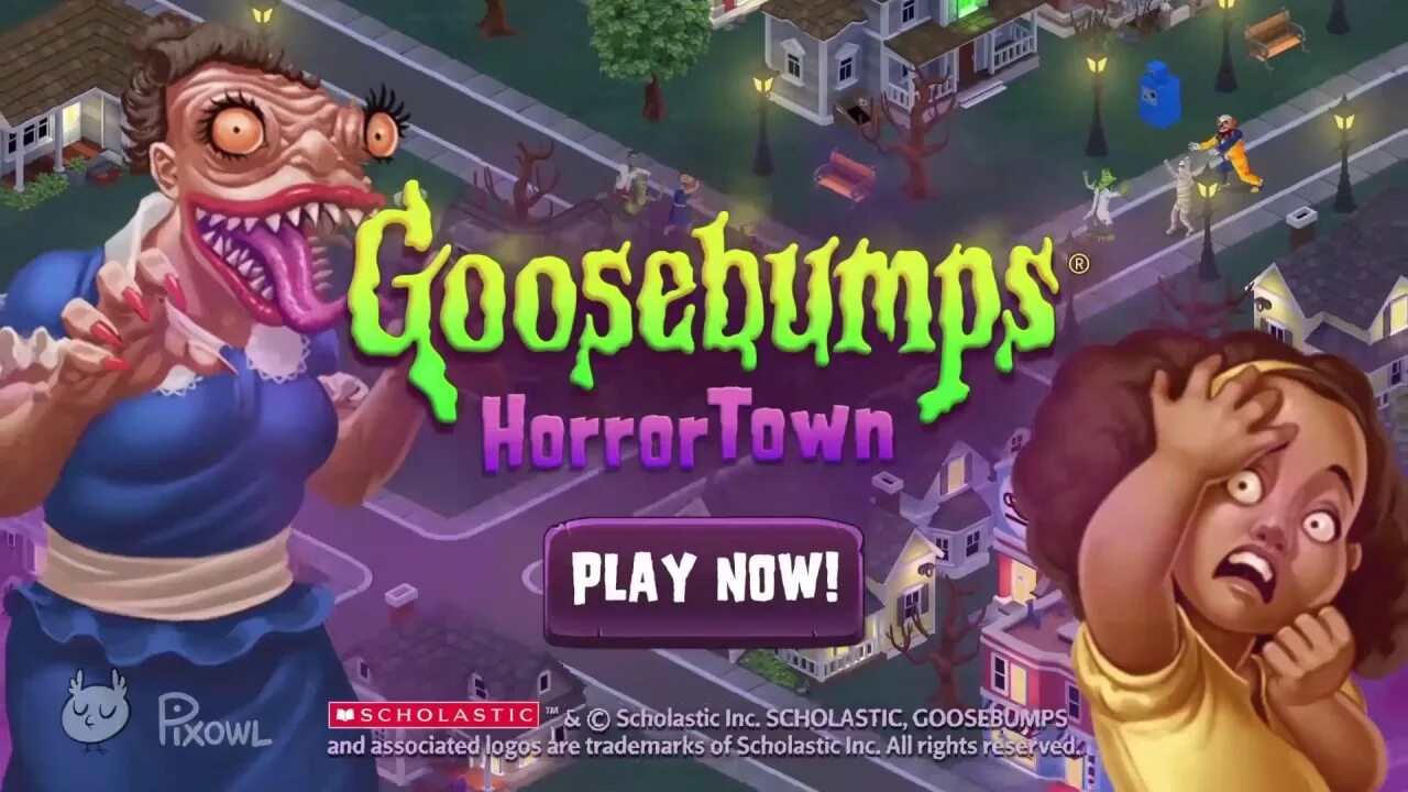 Заброшенный город сайлент хилл. Город монстров игра. Goosebumps night of scares. Игра город ужас. Игра город ужас.