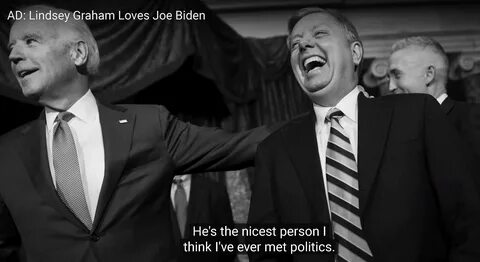 New AD: Lindsey Graham Loves Joe Biden.