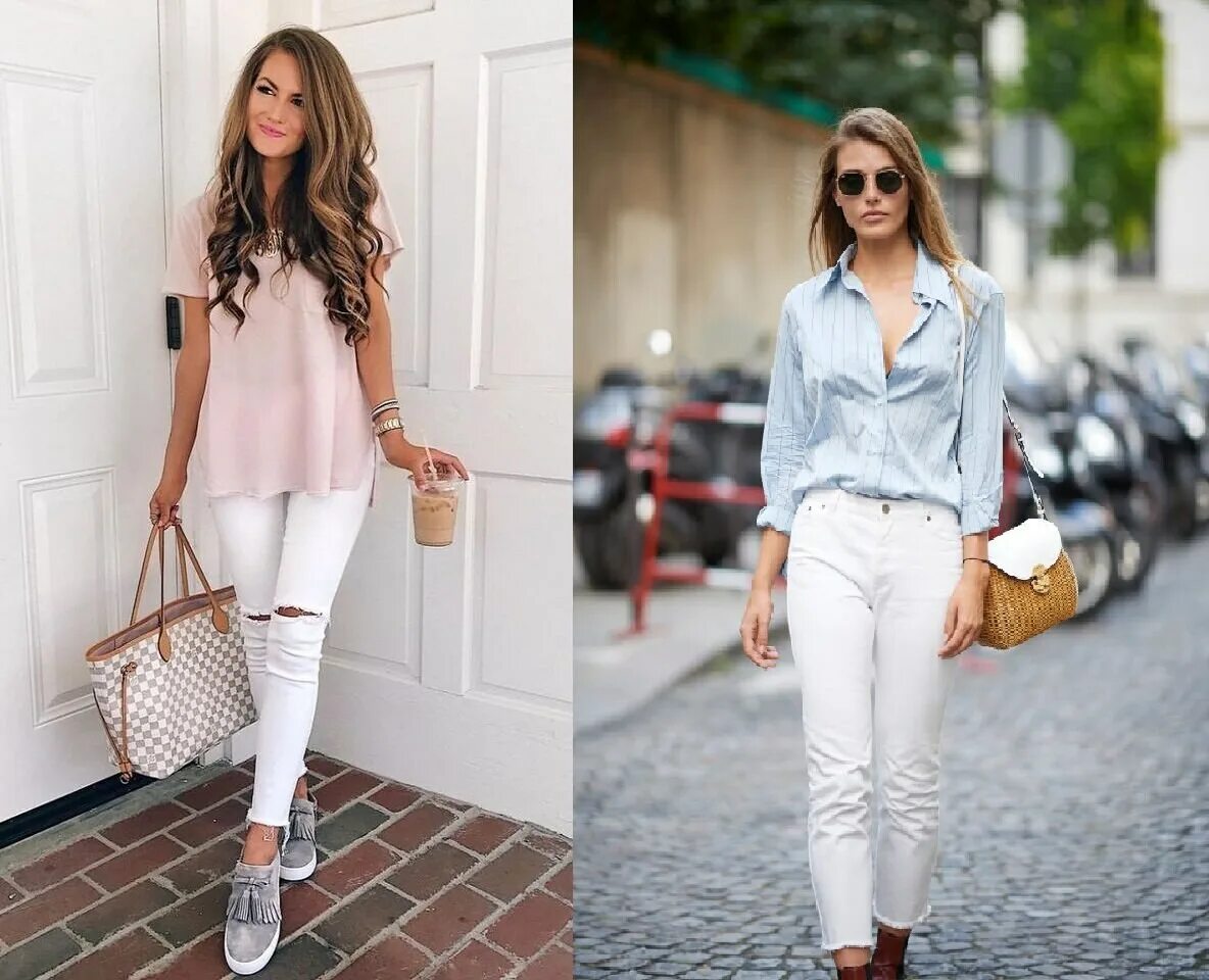 Easy Everlane Outfit: The Cheeky Straight Jean + Soft Cotton Crew Sweater - Fash