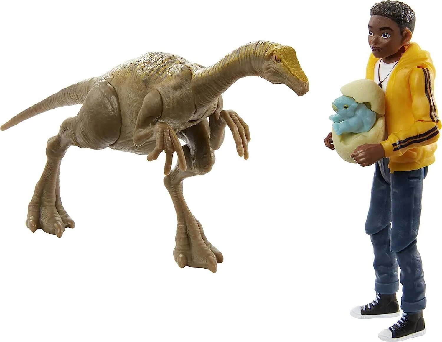 Дино и человек. Jurassic World Mattel Галлимим. Игрушки Jurassic World Dino Escape. Галлимим игрушка мир Юрского периода. Дариус мир Юрского периода.