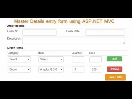 Enter details