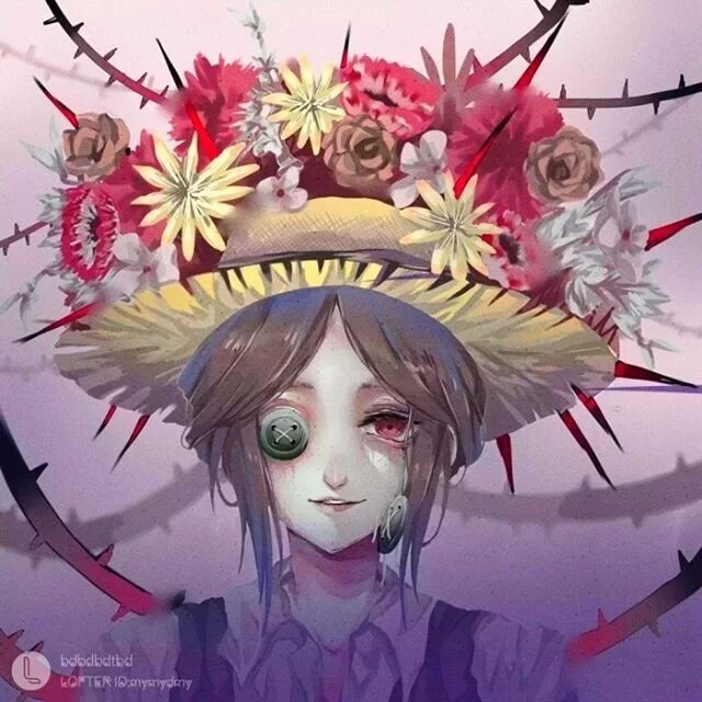 Identity v art. Садовница Идентити. Садовница Идентити 5.