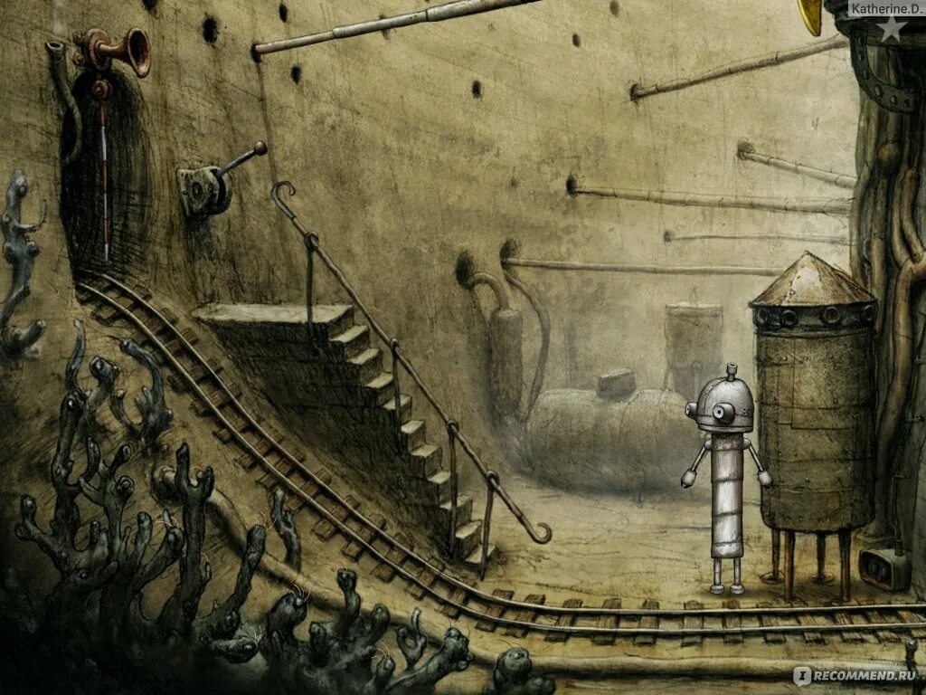 Machinarium уровень. Игра головоломка машинариум. машинариум головоломка с треугольником. машинариум конец. machinarium водопроводные трубы.