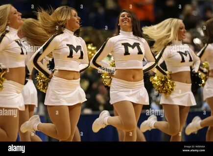 University of Missouri Golden Girls entertain the crowd during the